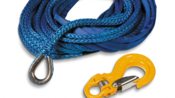 Elektrische Lier Synthetic rope