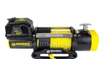 Nova Winch Elektrische Lier PRO-12500SR met synthetisch rope