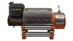 FreeTec Manual Winch with Blue Polyester Drawstring to Bergung Winch Boot Winch (10m 2500lbs