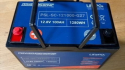 LifePO4 100AH 1280WH accu